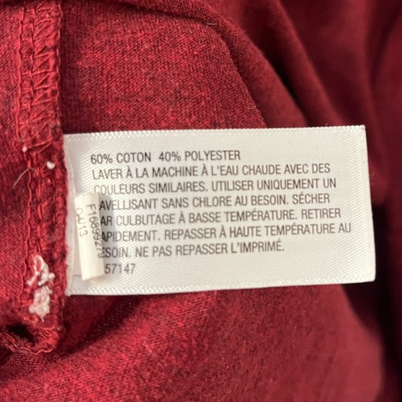 Mossimo Supply Co Burgundy T-Shirt - Picture 8 of 9